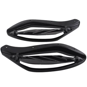 Motocycle Black Adjustable Side Wing Air Deflectors Fairing For Harley Classic FLHT 96-13 New