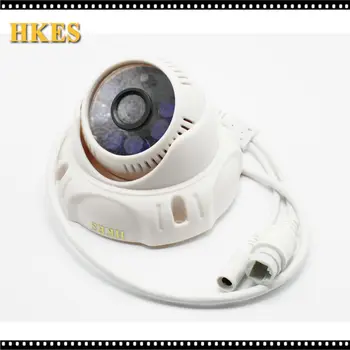 HKES IP Camera 1080P 2MP IR Night vision Dome Security Camera with wide angle 3.6mm Lens