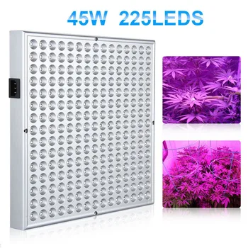 45W/135W LED Plant Grow Panel Light AC85-265V SMD3528 Red+Blue For Flowering Plant Indoor Grow Box Hydroponics Lamps