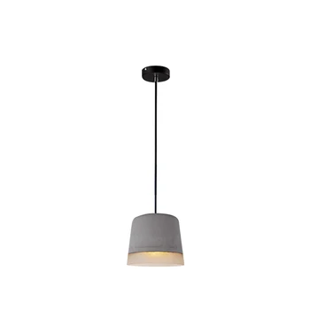 LUCKYLED Brand modern light fixtures cement pendant light vintage Hanging Lamp 120cm wire E27 / E26 Socket indoor Droplight