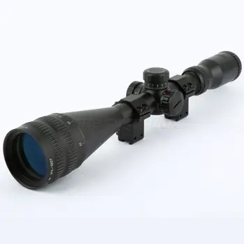 Tactical 4-16x50 AO Mil-Dot Reticle lluminated Hunting Rifle Sight Scope 25.4mm/ 1