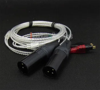 3pin XLR Male PCOCC + Silver Plated earphone Cable for Senheiser HD414 HD420 HD425 HD430 HD440 HD442 HD450 II SL LN004748