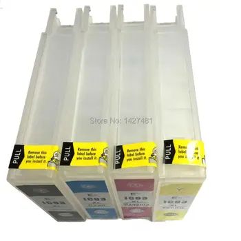 Compatible T7551XL T7551 T7552 T7553 T7554 refillable inkjet cartridge for Epson Workforce Pro WF-8010/ 8090/ 8510/ 8590 DWF