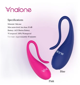 Off-Discount.com Nalone Vaginal Exercise Clitoris Stimulator Female Masturbation Vibrators Adult Sex Toys For Women