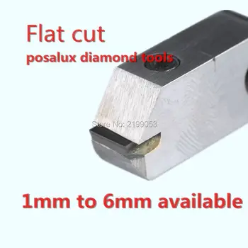 YIYAN Flat Cut Posalux Diamond Tools PCD Tip Posalux Type Jewellery Machine Tool For Jewellery Cutting