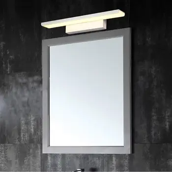 41CM Minimalist Bathroom Mirror Lamp 16W Led Wall Sconce Lamps LED Mirror Lighting Stainless Steel LED Mirror Lamp For Bathroom