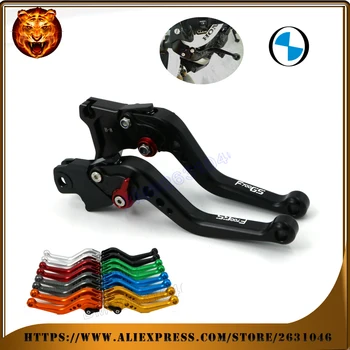 For BMW F700GS F700 GRAY RED BLACK GOLD MOTO MOTOBIKE Motorcycle Adjustable Brake Clutch Levers