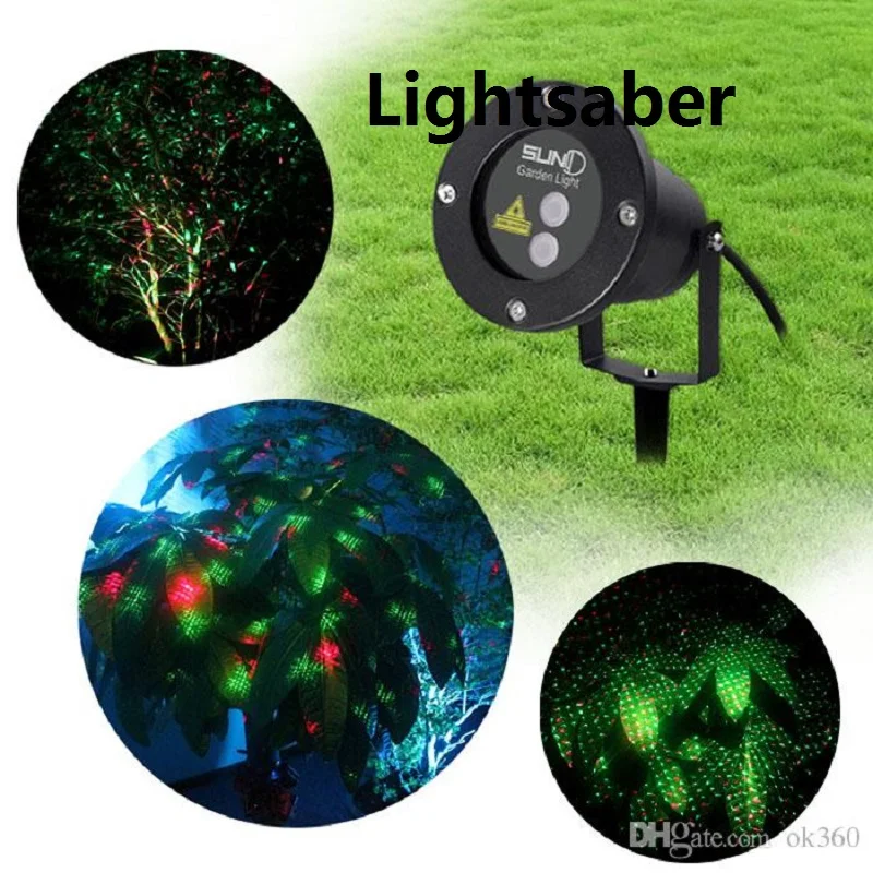 Outdoor Moving Full Sky Star Laser Projector Landscape Shower Lamp Blue&Green LED Stage Light Lawn Garden yard