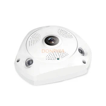 WIFI IP Dome Panoramic Camera Fisheye 360 Degree 3.0MP HD Network IP Security Camera ir-cut Android & Iphone Mobile control