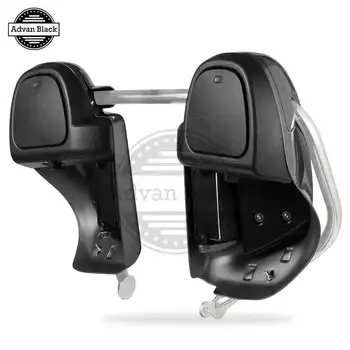 AdvanBlack Charcoal Pearl Vented Fairings Kit Fit for Harley Davidson Street Electra Road Glide Road King 2016 2017