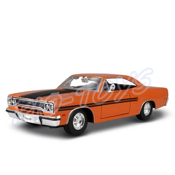 Gift Plymouth 1/24 Metal Model Classic Car Simulation Toy Model Scale Decoration Item Friend Boys Favour Collection