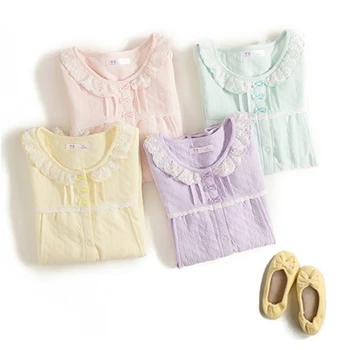 Breastfeeding Summer Maternity Pajamas Nursing Clothes For Pregnant Thicken Fashion Cotton Casual Clothes Nursing 50M0006