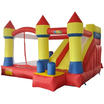 YARD Inflatable Trampolines With Inflatable Slide Children Party Bouncy Csatle Trampoline For Kids