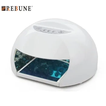 REBUNE 12W LED Nail Dryer Nail UV Curing Lamps 110-240V Gel Nail Polish Dryer 3 Timer Energy-saving Nail Tools