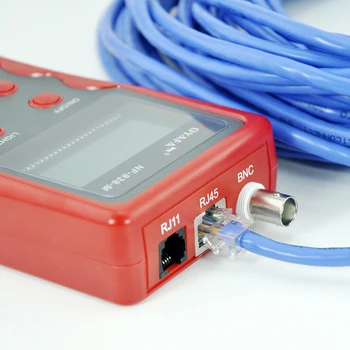 NF-838 RJ45 BNC USB 1394 RJ11 Telephone Wire Tracker Line Finder Short circuit line cable Network Cable Finder