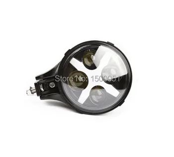 60w high power led work light 6inch led driving light with colorful DRL led light for jeep offroad vechiles