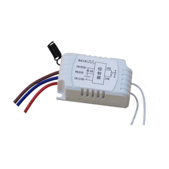Good Design Simple and Practical Wireless Remote Control Switch Receiver+4pcs Transmitter for Smart Home 315/433mhz