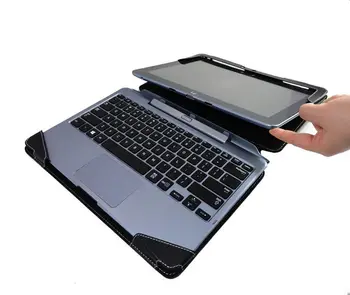 Luxury Stand PU Leather Case Cover for Asus Transformer Book 10.1 T100 T100Ta Folio Keyboard Tablet PC Cases+OTG+Pen