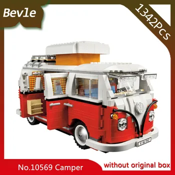 Bevle Store Bela 10569 1342pcs Ninja Series T1 camping car camping car Building Blocks Set Bricks For Children Toys LEPIN 10220