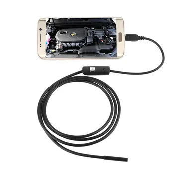 5.5mm 5M USB Endoscope Android Camera Phone Borescope Snake tube Pipe Inspection Camera Micro USB OTG Endoscopio Camera