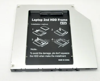 NEW 2nd HDD SSD caddy FOR Macbook pro SuperDrive SATA to PATA Non-Unibody MB133LL/A