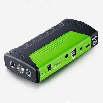 High Power Portable Jump Starter 12V 4USB Power Bank Battery Booster Charger for Mobile Phone Laptop SOS light