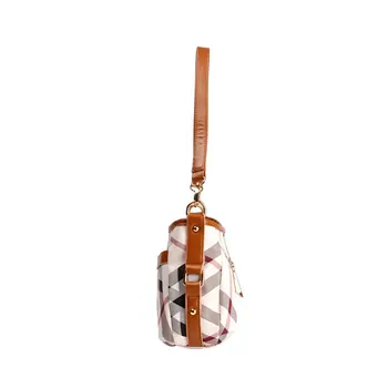 FERAL CAT 2017 New Baguette Shoulder Bag Women Messenger Bags Crossbody Authentic Luxury Brands Womens Plaid Handbags 7108
