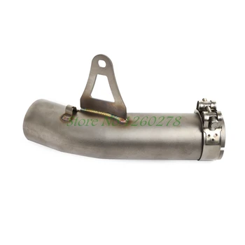 Motorcycle Exhaust Mid Pipe Stainless For BWM S1000RR 2009-2016 S1000R 2016