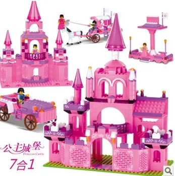 WOMA Girls Series Girl's Dream J5739 Plastic Building Block Sets for Girls 1035pcs Educational DIY Bricks Toys for Girls