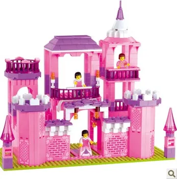 WOMA Girls Series Girl's Dream J5739 Plastic Building Block Sets for Girls 1035pcs Educational DIY Bricks Toys for Girls