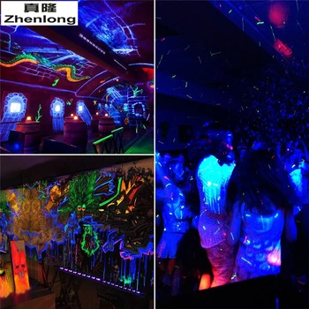 New UV Black /White Stage Lighting Effect AC90V-240V Led Stage Light 9Leds 27W Wall Washer Lights for Party,DJ,Show,House Disco