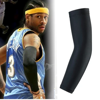 YDBrand Coloful Basketball Arm Sleeves Sport Volleyball Cycling Compression Elbow Arm Warmers Elbow Protector Pads Support Brace
