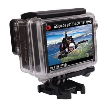 Gopro Hero 3 3+ 4 Accessories Gopro LCD BacPac Display Screen+LCD Version Waterproof Protective Housing Case For Gopro 4 3+ 3