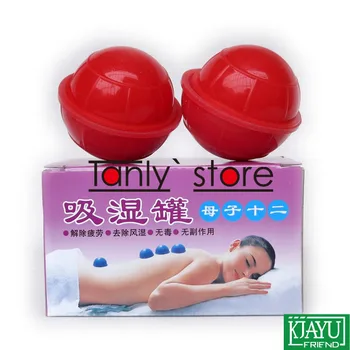 Wholesale & Retail Traditional Acupuncture Massage Tool Body Cupping Cups Healthy Kit 12pcs/set 6set/lot