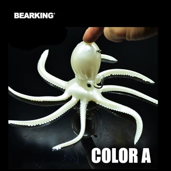 Bearking hot FISHING 180g 20cm long tail soft lead Octopus fishing lures