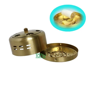 Wholesale and Retail new type thicken pure copper health beauty Moxa Box Moxibustion device