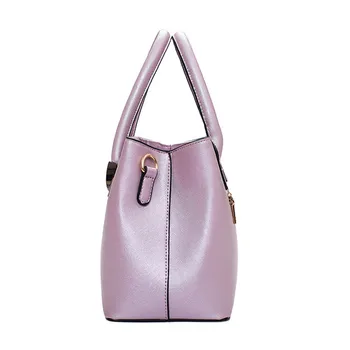 New Fashion 2 Pieces Leather Handbags Women Tote Bag Ladies Hand Bags Sac a Main Femme Bolsos Mujer Borse Bolsa Feminina 8963