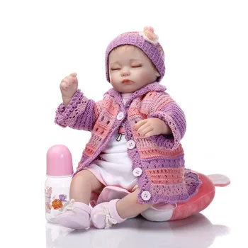 2016 newest doll sleeping baby doll lifelike reborn baby doll wholesale baby dolls Christmas gift one year old gift