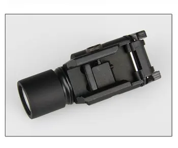 Black X300 LED Weapon Light For Airsoft Rifle Scope for Hunting