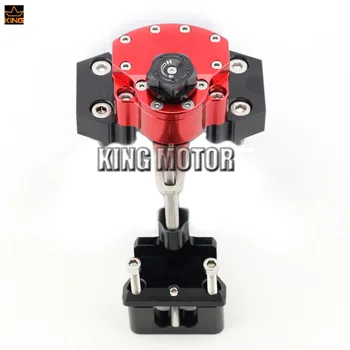 For KAWASAKI Z250 Z 250 2013-Z300-2016 Motorcycle Accessories Steering Damper Stabilizer with Mounting Bracket kit Red