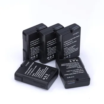 Wholesale 5 Pack/Lot EN-EL14 / EN-EL14a Battery for NIKON DSLR D5300 D5200 D5100 D3300 D3200 D3100 P7800 P7700 P7100 P7000 Df