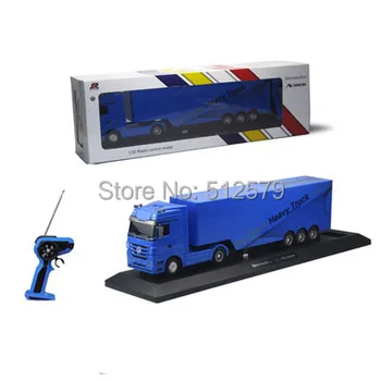 Kingtoy Detachable Electric Remote Control Big Size 1:32 RC 6CH container heavy truck with lights and sounds 4 Colors Car