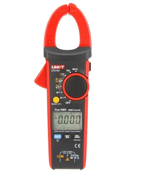 UNI-T UT216C 600A True RMS Digital Clamp Meters Auto Range w/Frequency Capacitance Temperature & NCV Test Megohmmeter Dropship