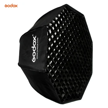 Godox SB-UE 80cm / 31.5in Bowens Mount Portable Octagon Honeycomb Grid Umbrella Softbox for Speedlite Flash Light