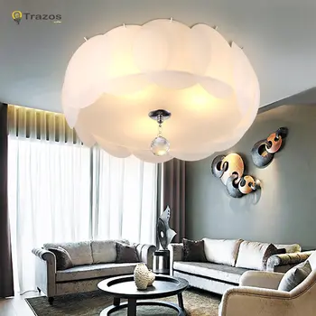 2017 surface mounted modern led ceiling lights for living room light fixture indoor lighting decorative lampshade