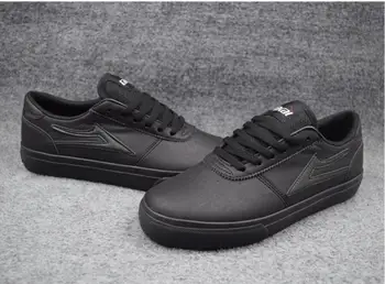 Size 6/6.5/7/7.5 2016 Teenagers Board Shoes LAKAI Black Anti-Fur Boy Hard-Wearing Deck Shoes