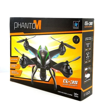 Cheerson Helicopter CX-35 2.4GHz 4CH 6Axis UAV With 2MP camera 5.8G FPV Video height hold RC aircraft with 2G SD card and reader
