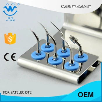 2 SETS SSKS SATELEC SCALER TIPS STANDARD KIT AND teeth whitening kits TOOTH SCALING AND TEETH CLEANING SATELEC GNATUS NSK DTE