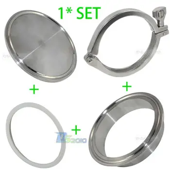 1set 304 316 Stainless Steel SS304 Sanitary 3.5