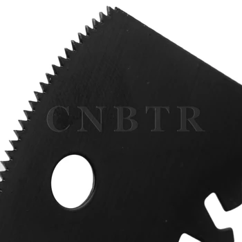 CNBTR 10pcs 80mm Universal Multitool M20 HSS Semicircle Saw Blades Black